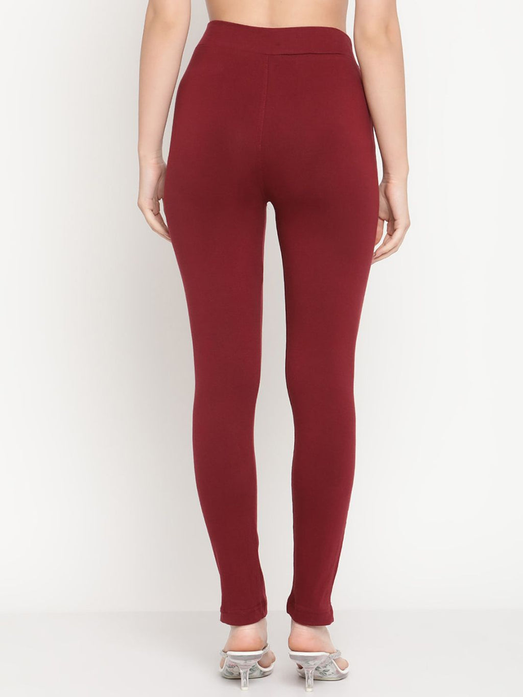 TAG 7 Women Pack of 2 Pink & Maroon Solid Kurti Pants