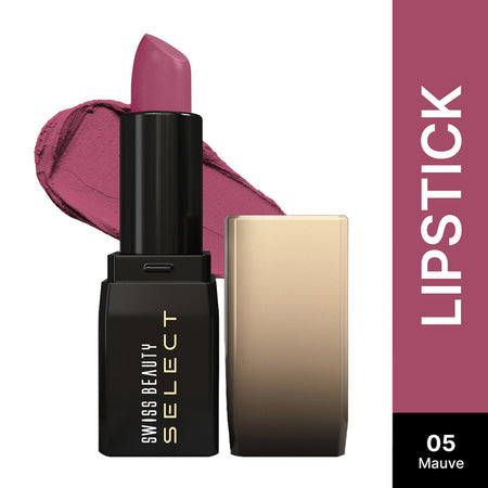 Swiss Beauty Select Dare To Matte Lipstick - 5 Mauve Opulence