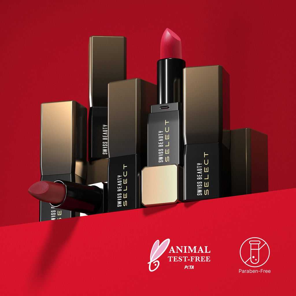 Swiss Beauty Select Dare To Matte Lipstick - 10 Racing Red - Distacart