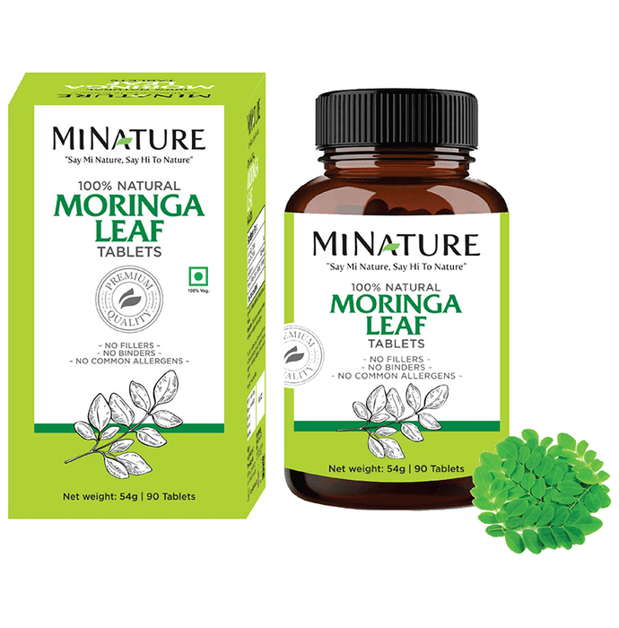 Minature 100% Natural Moringa Leaf Tablets