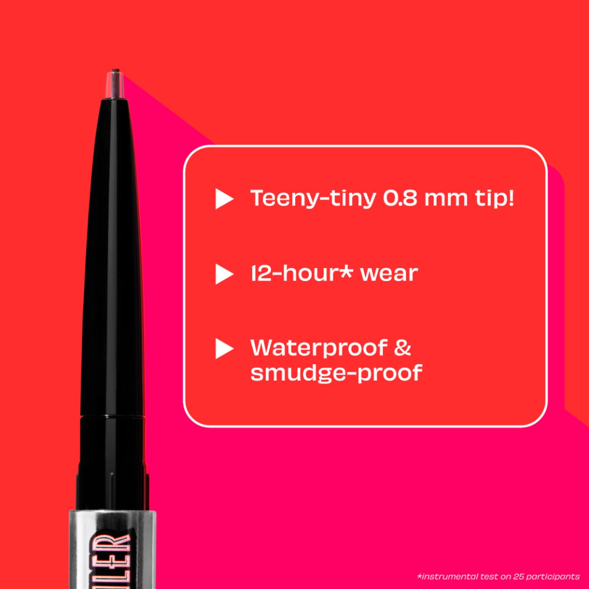 Benefit Cosmetics Precisely, My Brow Detailer Eyebrow Pencil - 4 Warm Deep Brown
