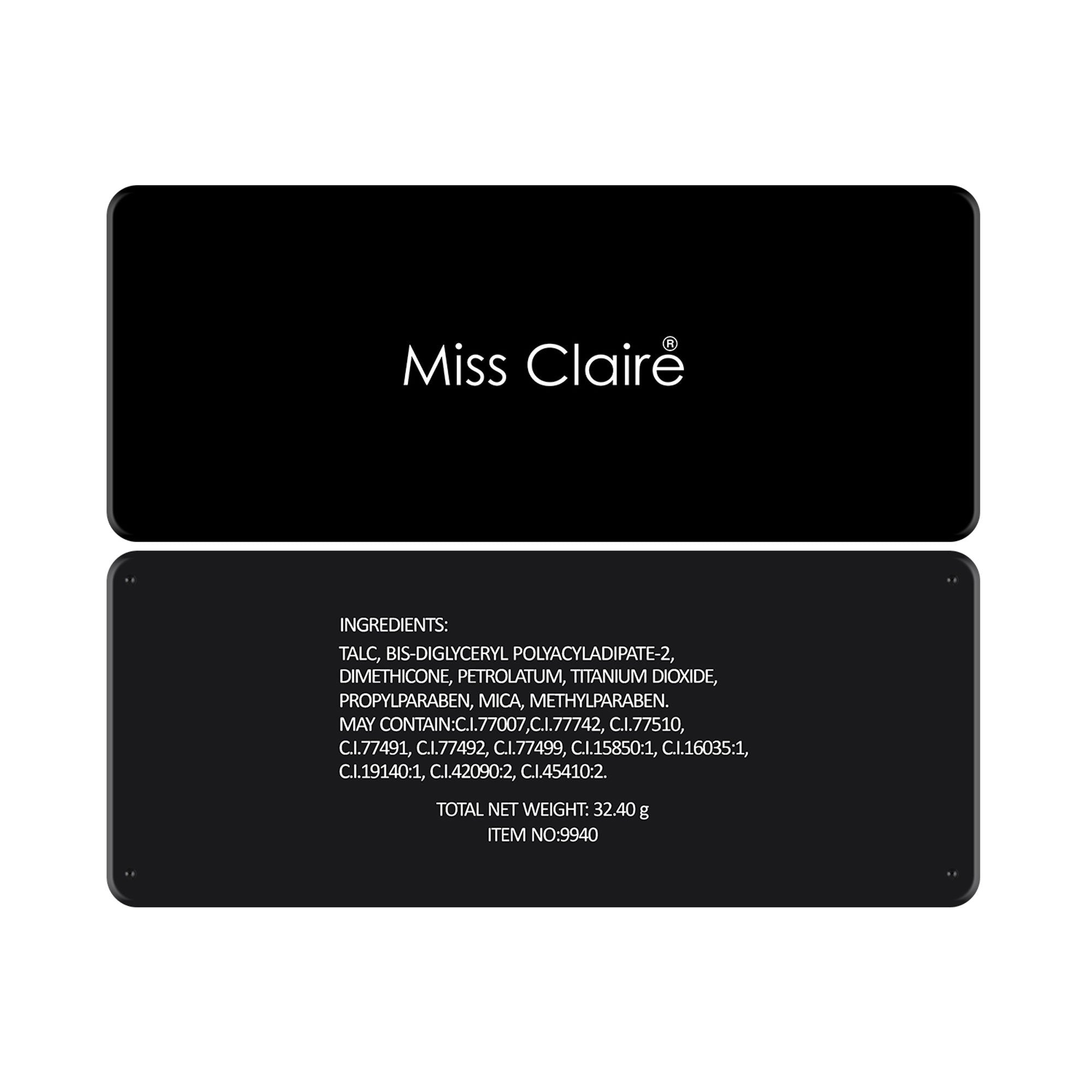 Miss Claire Make Up Palette 9940 (Eyeshadow Palette)