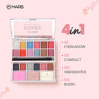MARS Cosmetics Poco Face Makeup And Eyeshadow Palette - 01 - Distacart