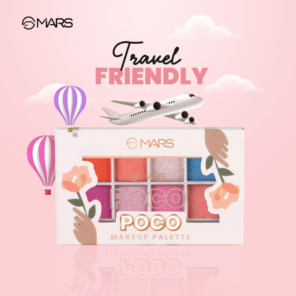 MARS Cosmetics Poco Face Makeup And Eyeshadow Palette - 01 - Distacart