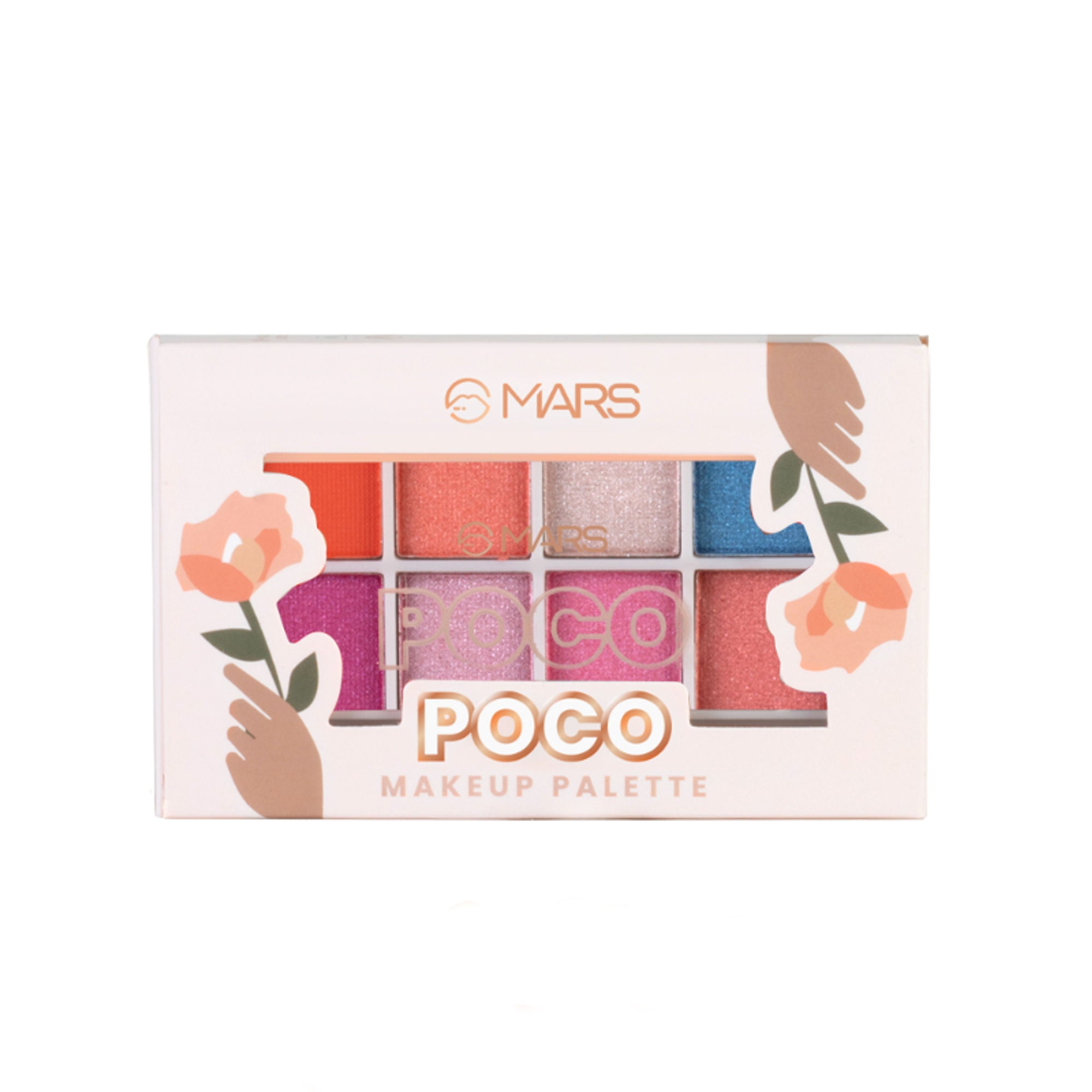 MARS Cosmetics Poco Face Makeup And Eyeshadow Palette - 02 - Distacart