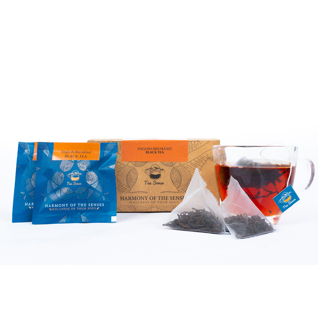 Tea Sense English Breakfast Tea Bags Box - Distacart