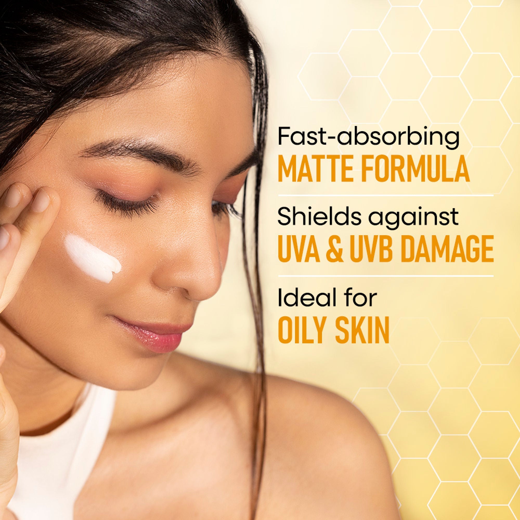 Nykaa SKINRX Ultra Matte Dry Touch Sunscreen SPF 50 PA+++ , Lightweight Matte Finish, No White Cast