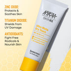 Nykaa SKINRX Ultra Matte Dry Touch Sunscreen SPF 50 PA+++ , Lightweight Matte Finish, No White Cast