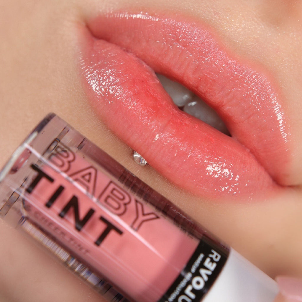 Makeup Revolution Relove Baby Lip & Cheek Tint - Long Lasting - Soft & Glowy Finish - Baby - Distacart