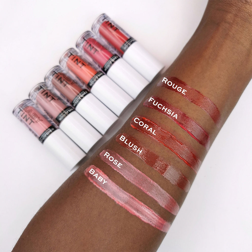 Makeup Revolution Relove Baby Lip & Cheek Tint - Long Lasting - Soft & Glowy Finish - Baby - Distacart
