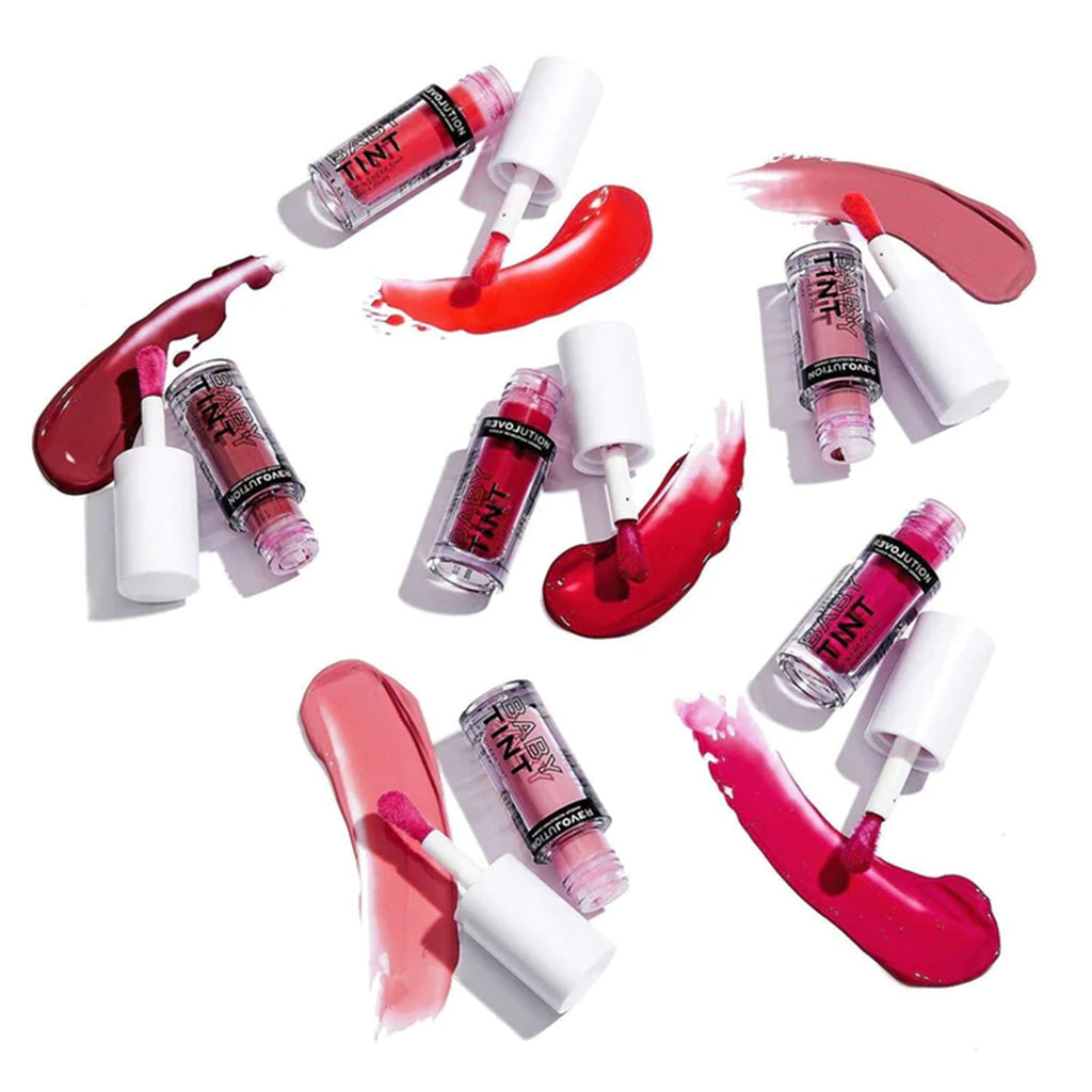Makeup Revolution Relove Baby Lip & Cheek Tint - Long Lasting - Soft & Glowy Finish - Baby - Distacart