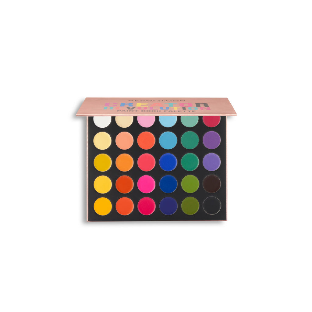 Makeup Revolution Creator Revolution Face Paint Book Palette - Distacart