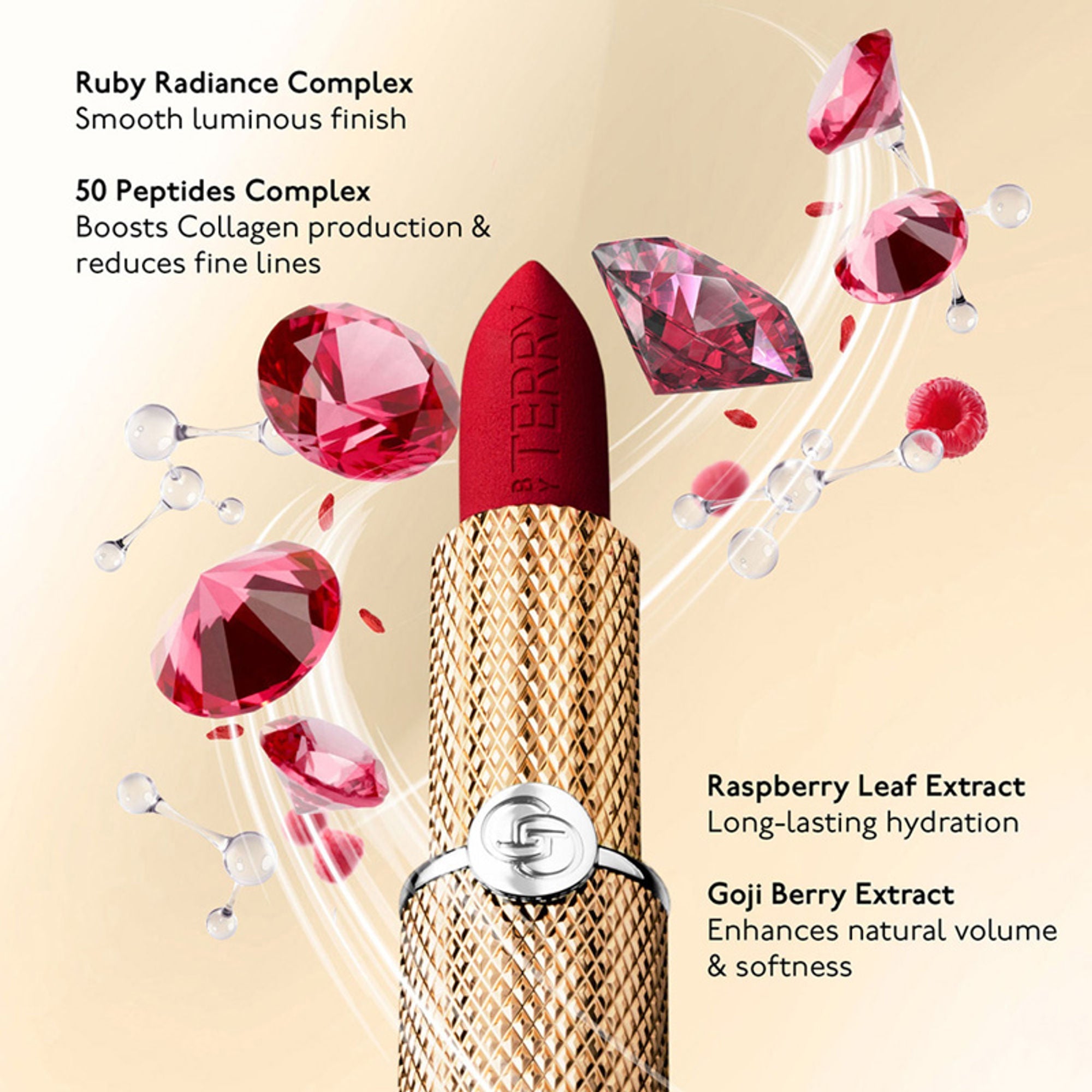 By Terry Refill Rouge Opulent Lipstick - 8.Mon Rouge