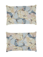 Story@home Arena Cream-Coloured & Grey Printed 180 TC Bedsheet & Pillow Covers - Distacart