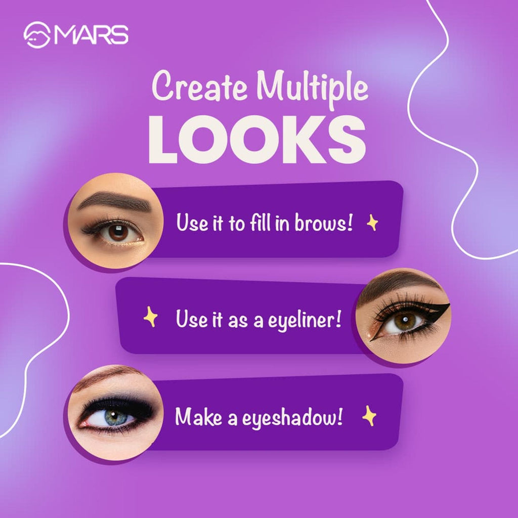 MARS Cosmetics Eyelove Multi Pods Eyeliner - Black - Distacart