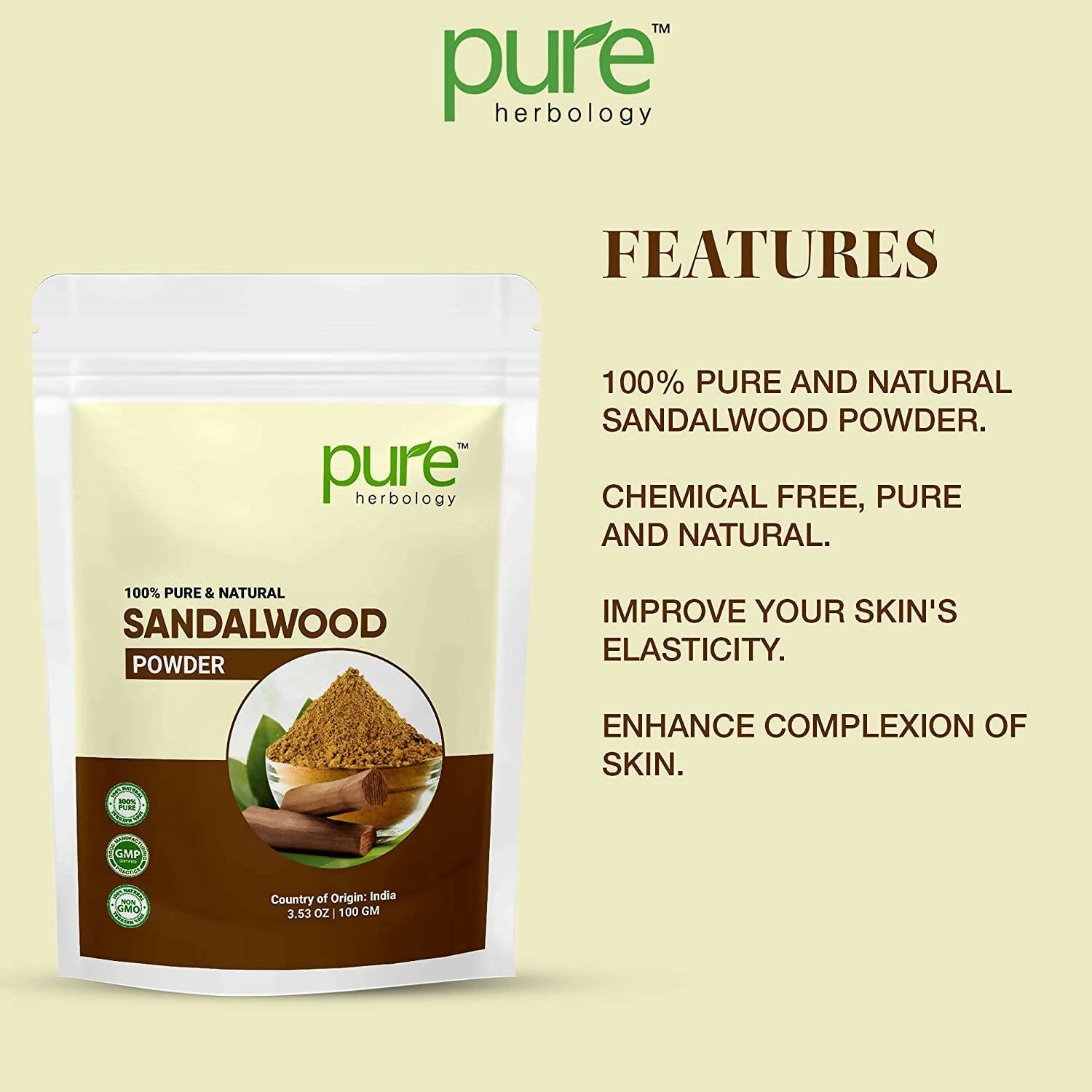 Pure Herbology Sandalwood Powder