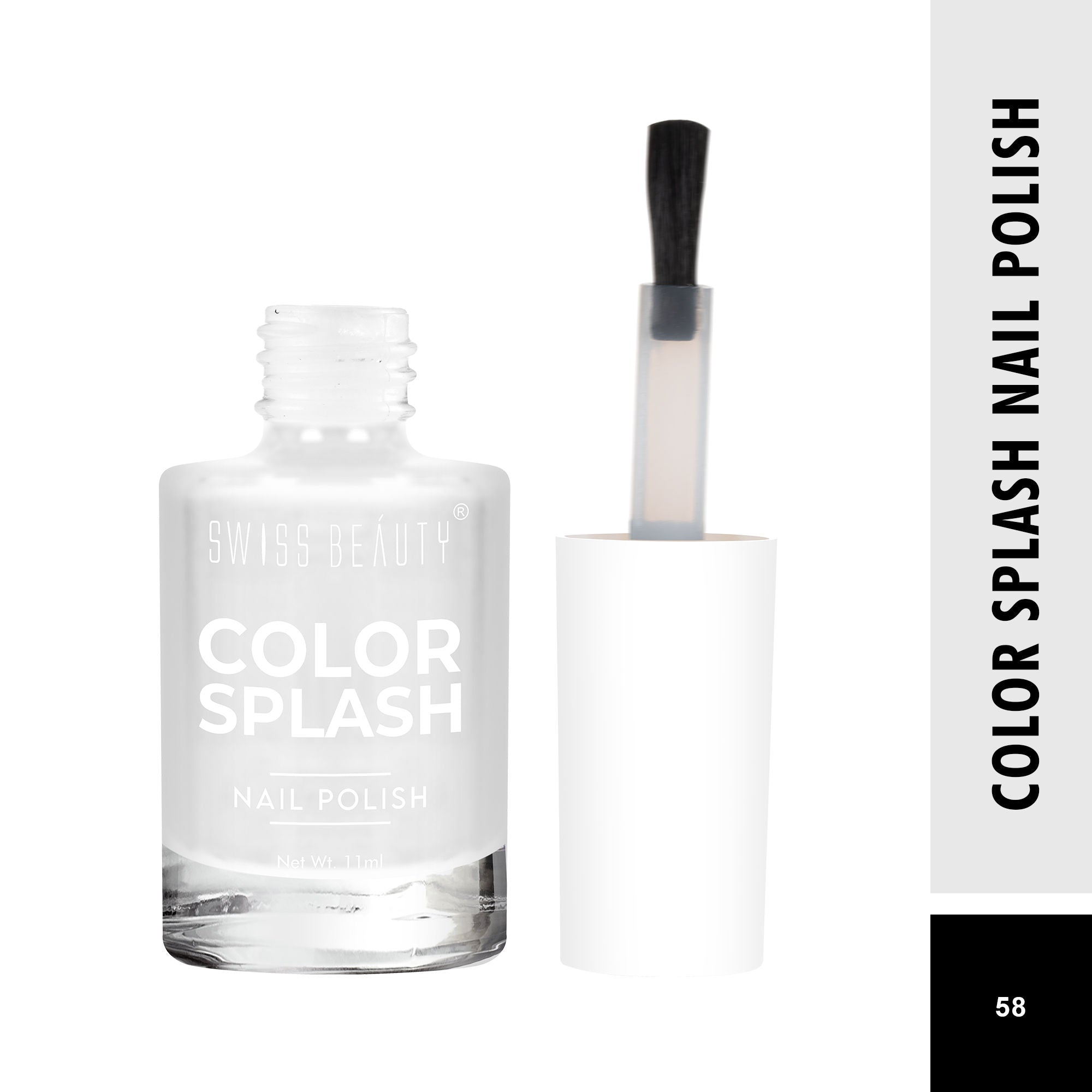 Swiss Beauty Color Splash Nail Polish - Shade-58 - Distacart