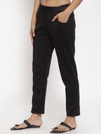 TAG 7 Women Solid Ankle-Length Leggings