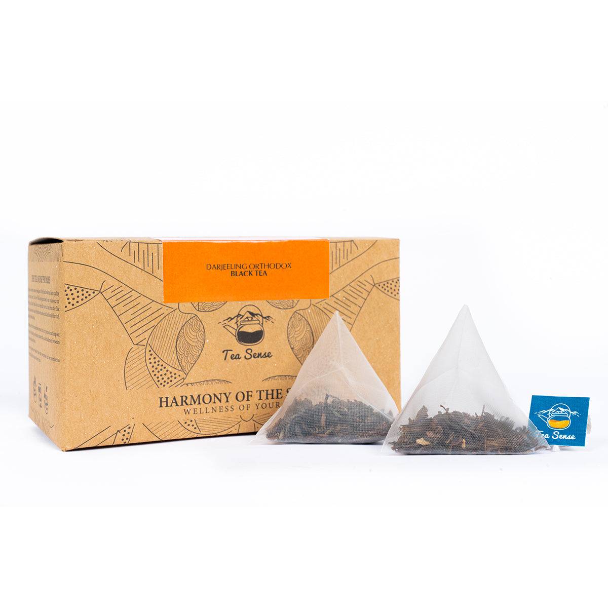 Tea Sense Darjeeling Black Tea Bags Box - Distacart