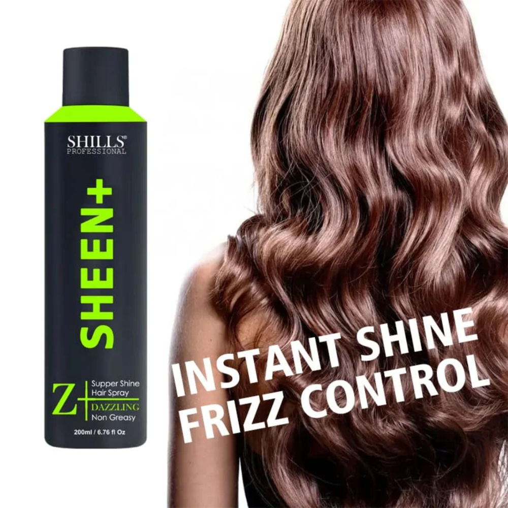 shills professional sheen hair spray