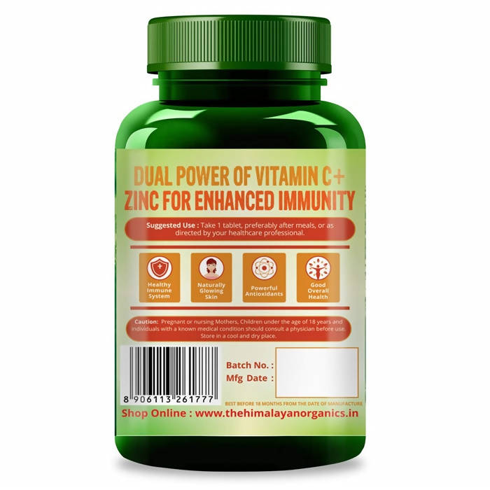Himalayan Organics Zinc 120 Tablets