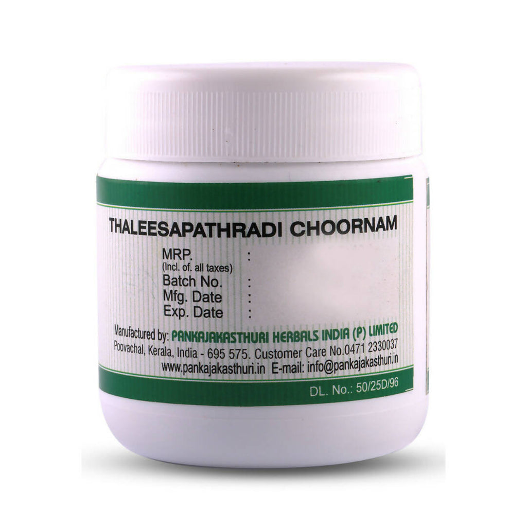 Pankajakasthuri Thaleesa Patradi Choornam