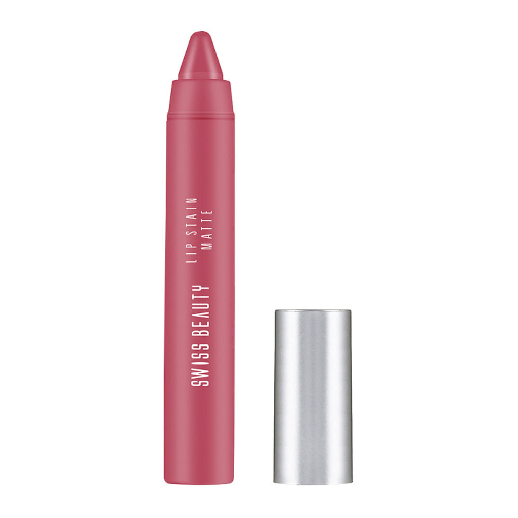 Swiss Beauty Lip Stain Matte Lipstick - 202 Peaches And Cream - Distacart