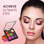 Swiss Beauty Ultimate 9 Pigmented Colors Eyeshadow Palette - 8 - Distacart