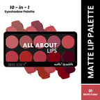 Swiss Beauty All About Lip Palette - 1