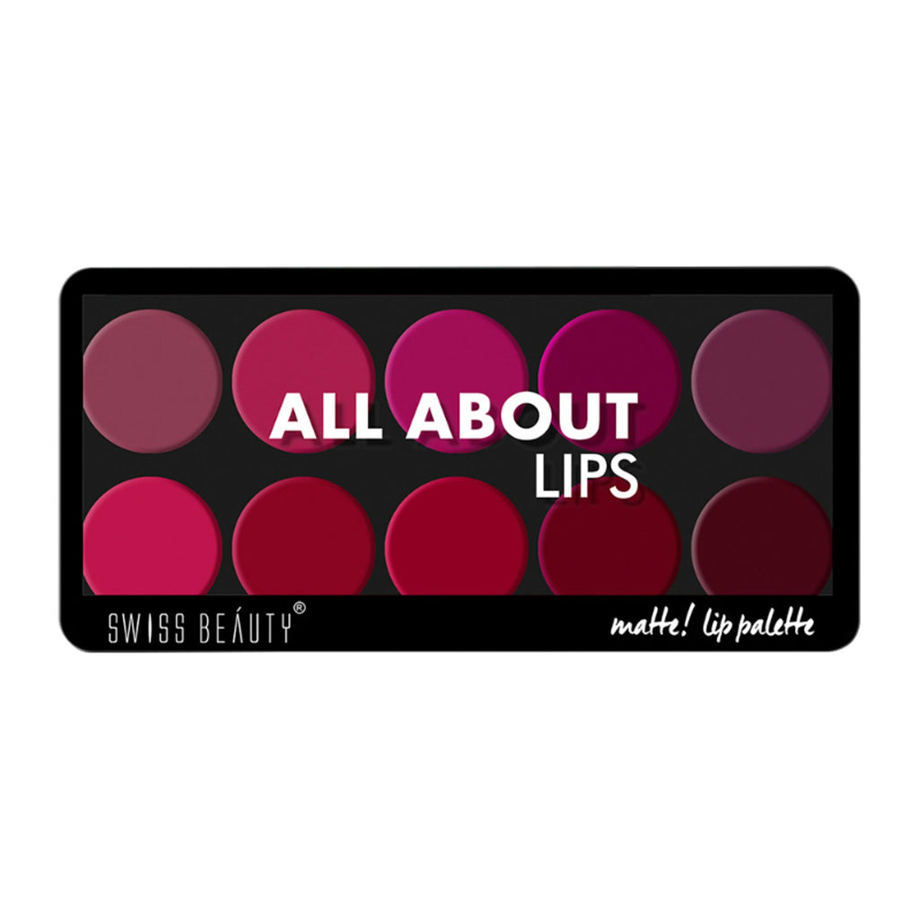 Swiss Beauty All About Lip Palette - 2 - Distacart