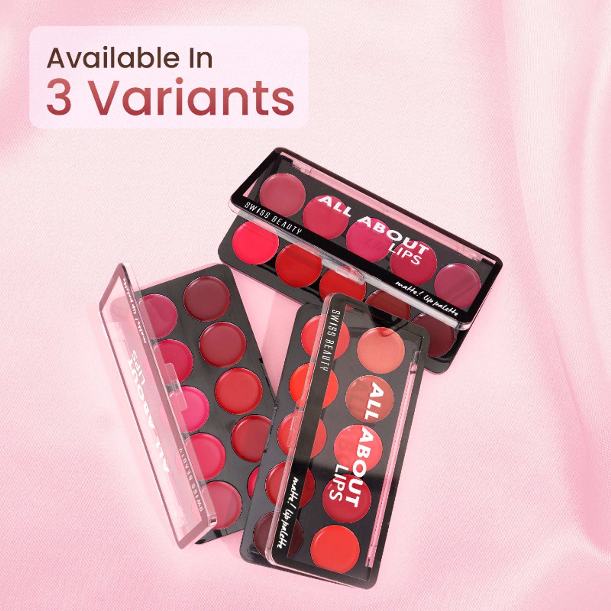 Swiss Beauty All About Lip Palette - 2 - Distacart