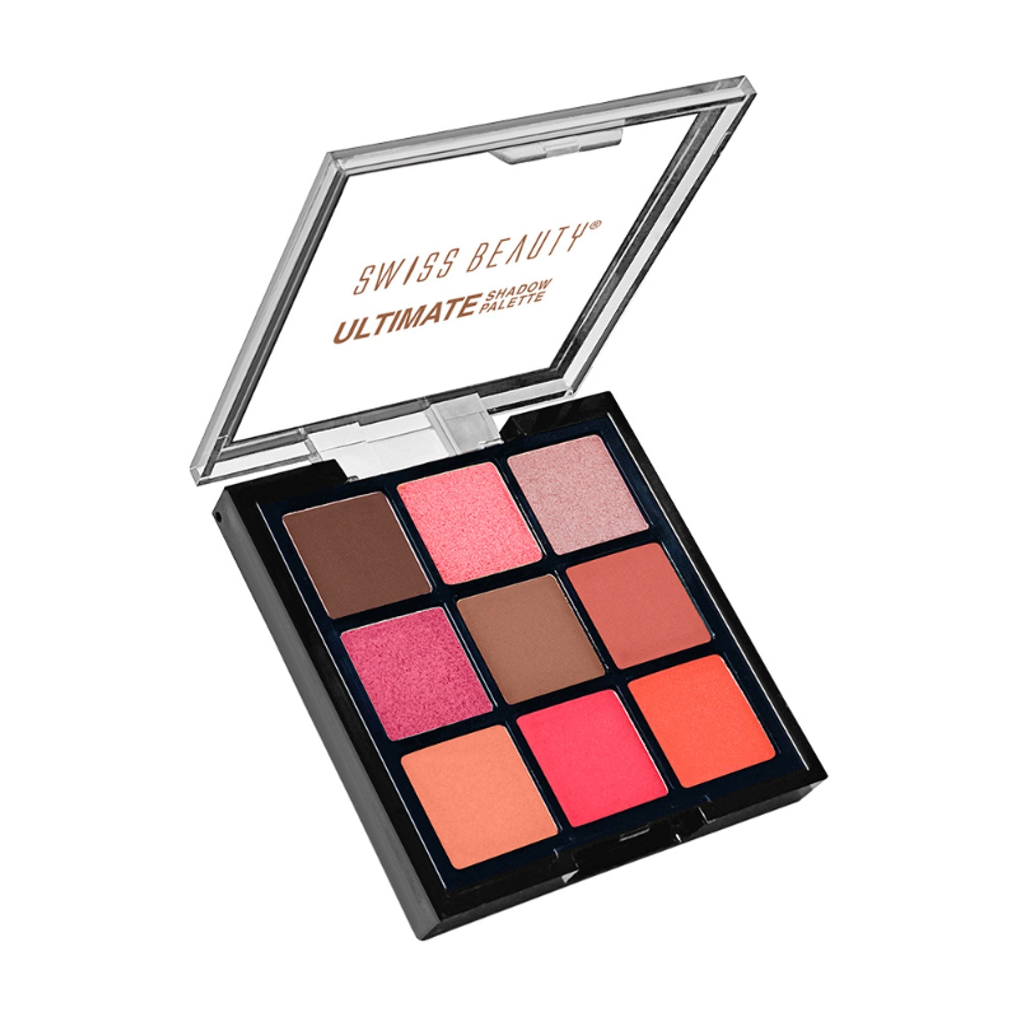 Swiss Beauty Ultimate 9 Pigmented Colors Eyeshadow Palette - 2 - Distacart