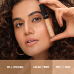 Swiss beauty Full Coverage Liquid Concealer With Jojoba Oil - 01 Warm Sand - Distacart