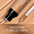 Swiss beauty Full Coverage Liquid Concealer With Jojoba Oil - 01 Warm Sand - Distacart