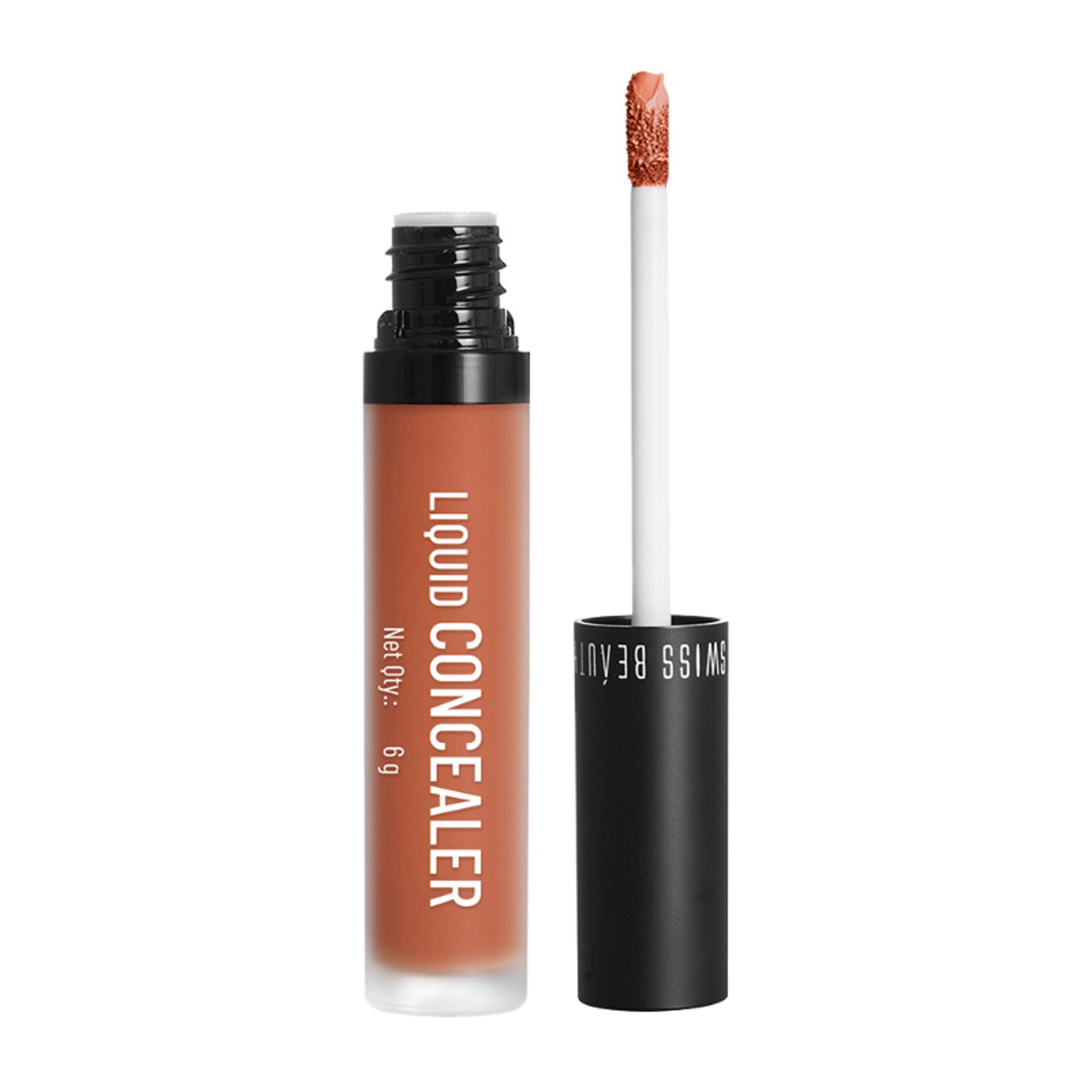 Swiss beauty Full Coverage Liquid Concealer With Jojoba Oil - 09 Orange - Distacart