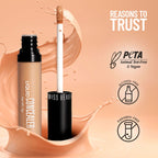 Swiss beauty Full Coverage Liquid Concealer With Jojoba Oil - 10 Porcelain - Distacart