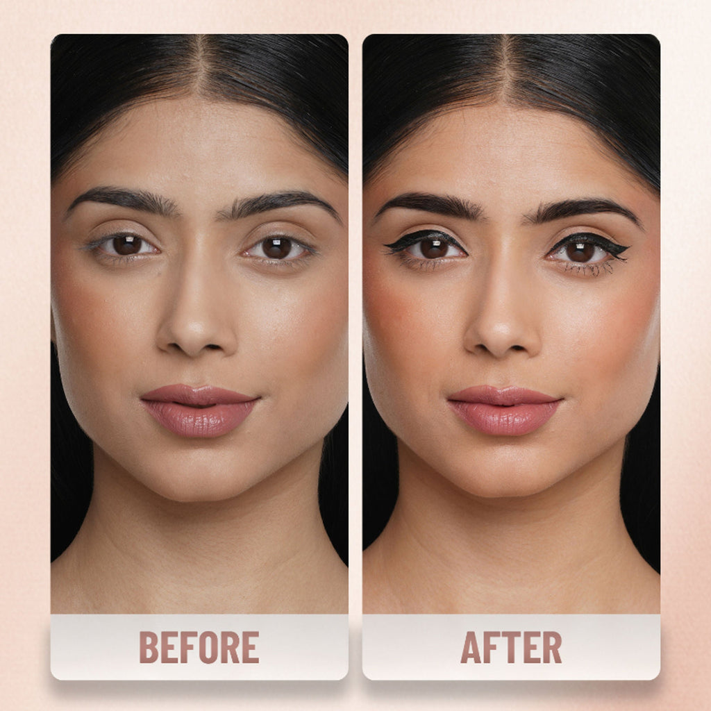 Swiss Beauty 3 In 1 Eyeliner, Eyebrow Filler and Kajal , 24-Hour Stay ,Waterproof - 02 Brown - Distacart