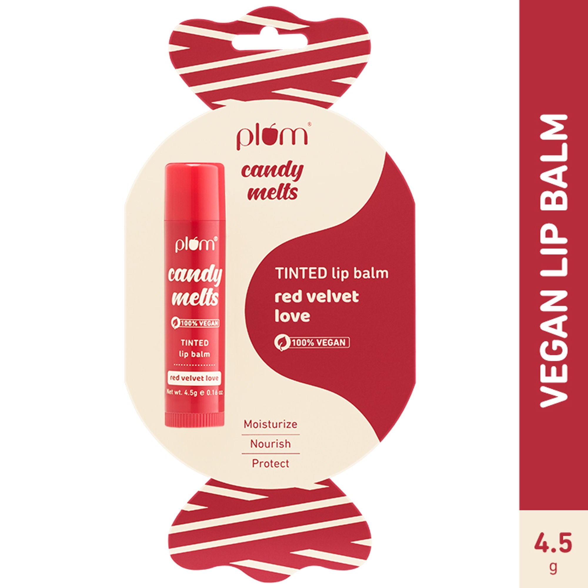 Plum Candy Melts Tinted Lip Balm - Strawberry Sorbet - Red Velvet Love