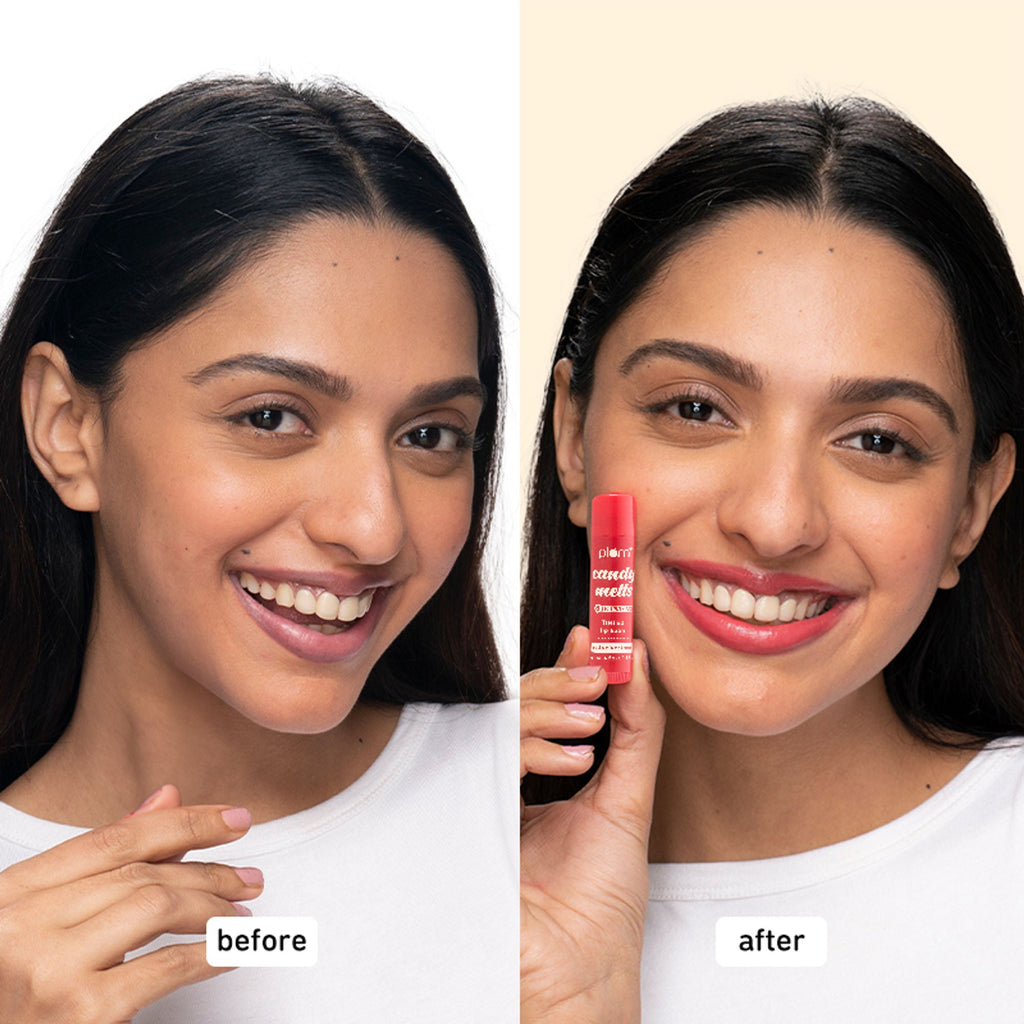Plum Candy Melts Tinted Lip Balm - Red Velvet Love - Distacart