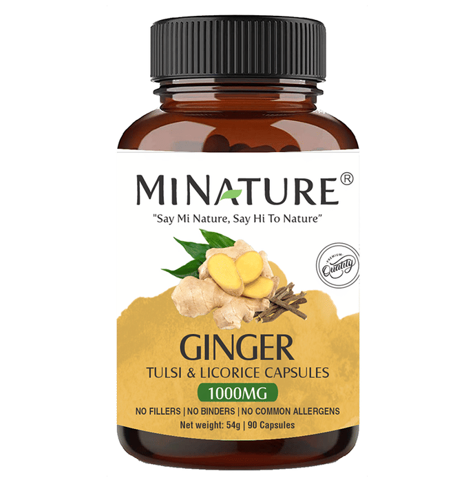 Minature Ginger Tulsi & Licorice Capsules