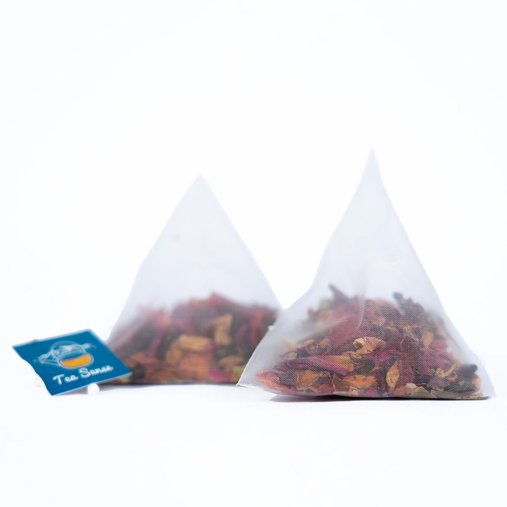 Tea Sense Mountain Rose Black Tea Bags Box - Distacart