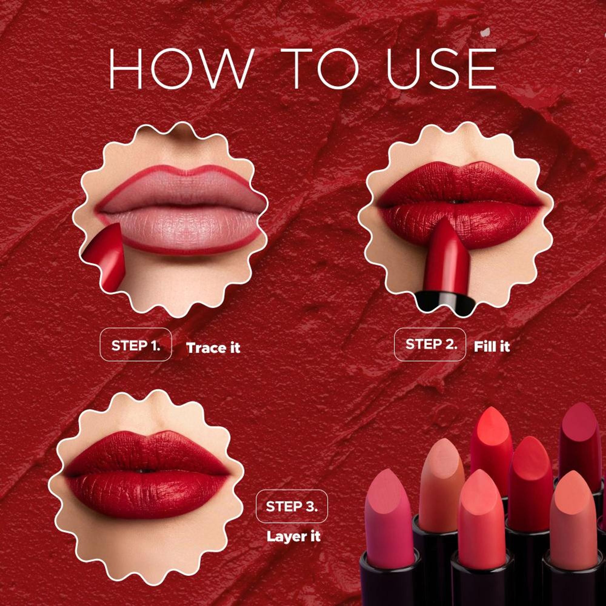 Hilary Rhoda Creamy Touch Lipstick - Raspberry 08 - Distacart