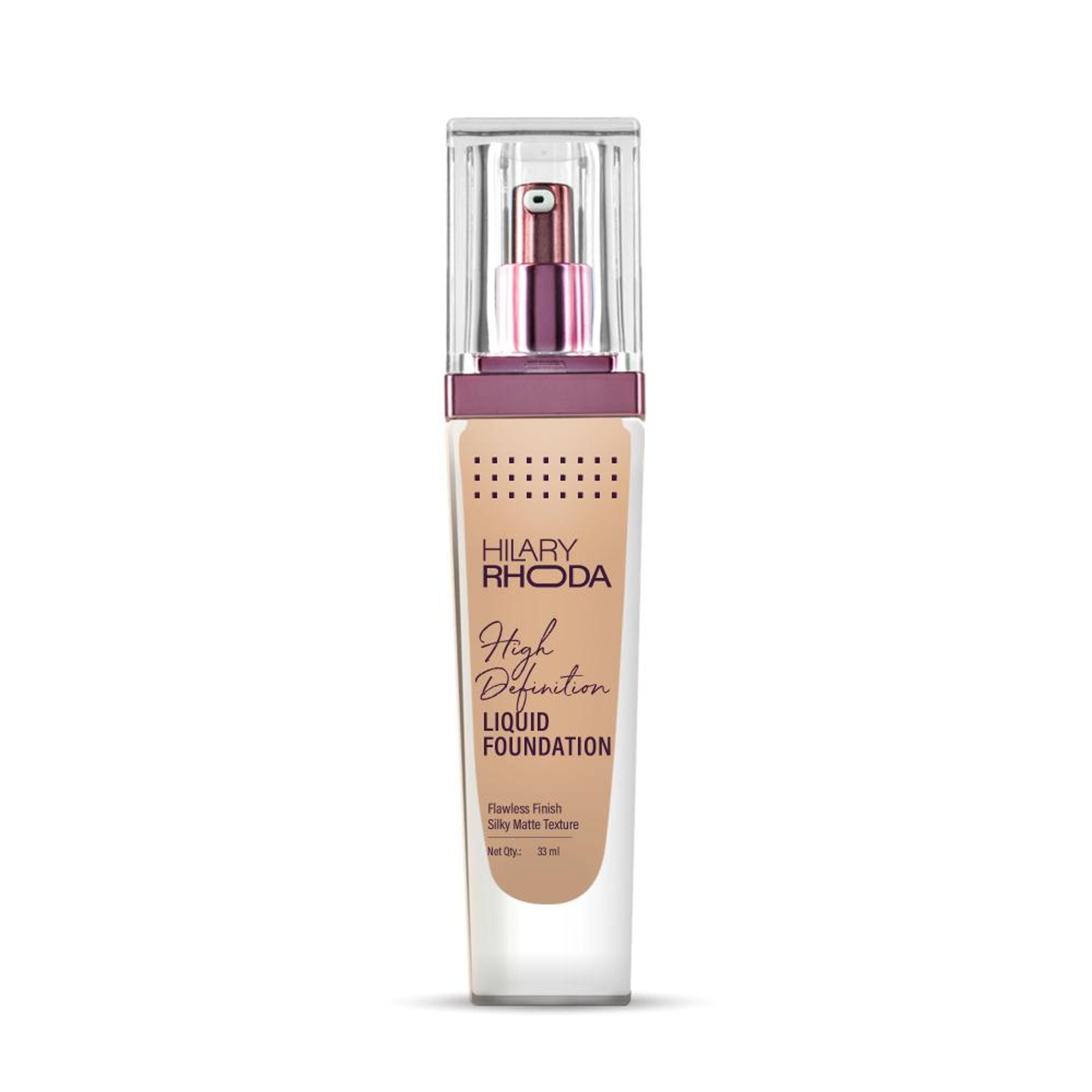 Hilary Rhoda Liquid High Definition Matte Foundation - Radiant Beige 06 - Distacart