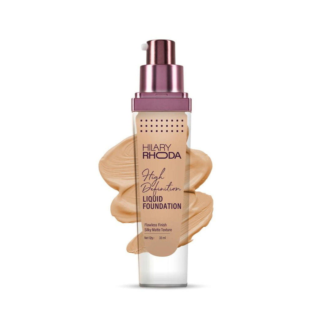 Hilary Rhoda Liquid High Definition Matte Foundation - Radiant Beige 06 - Distacart