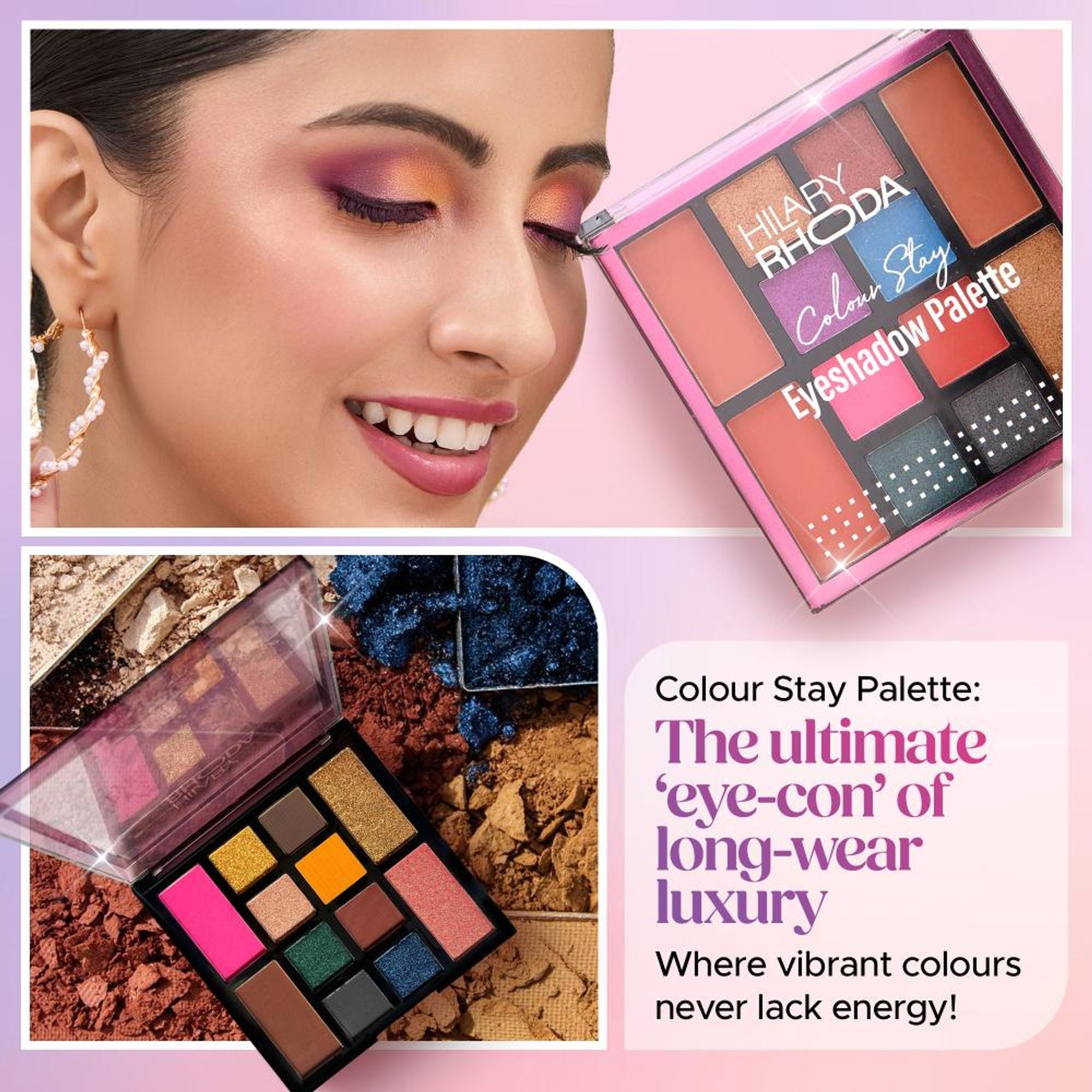Hilary Rhoda Colour Stay Eyeshadow Palette - 2 - Distacart