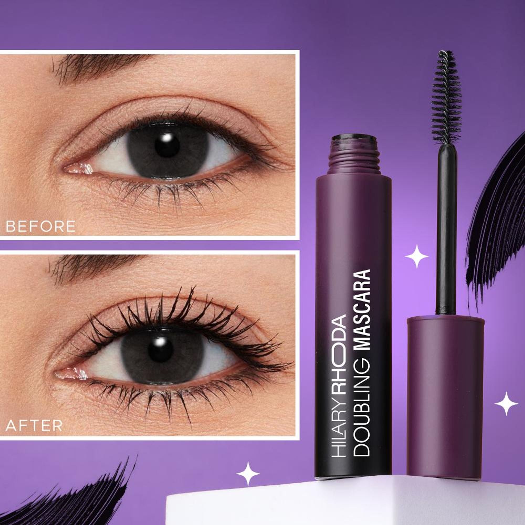 Hilary Rhoda Doubling Waterproof Mascara - Distacart