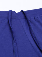 Souchii Women Navy Blue Knitted Palazzos - Distacart