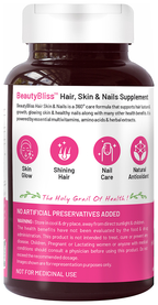 bliss welness hair skin nails veg tablet