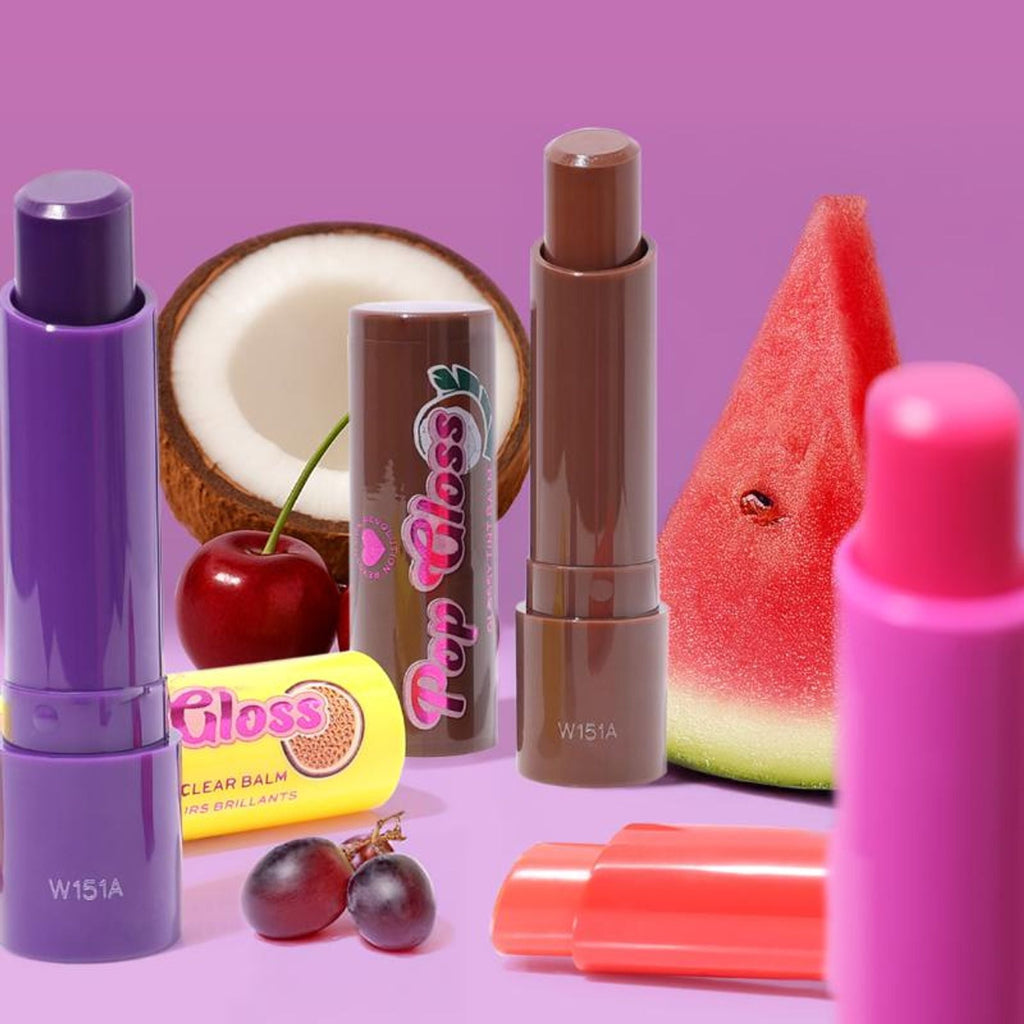Makeup Revolution Pop Gloss Balm - Cherry Red - Distacart