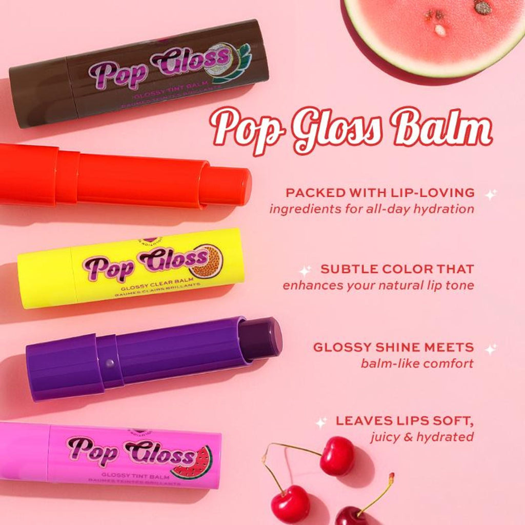 Makeup Revolution Pop Gloss Balm - Passionfruit Yellow - Distacart